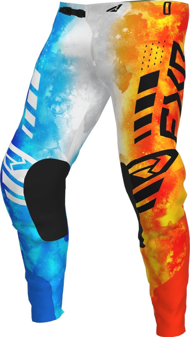 FXR Podium 2023 Motocross Pants orange/blue 38 Figure 1