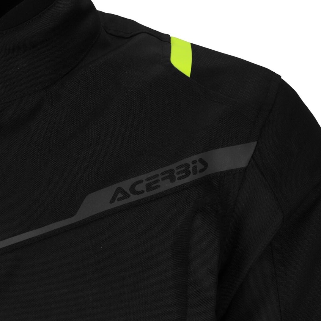 Acerbis CE X-Travel Waterproof Motorcycle Textile Jacket black/yellow 3XL Figure 6