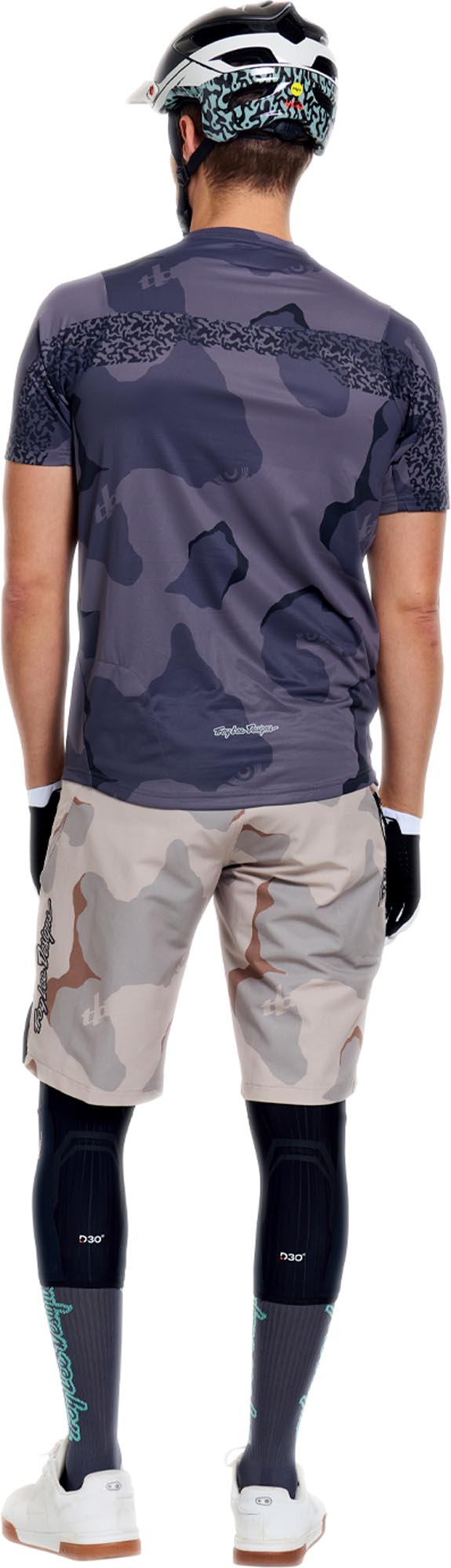 Troy Lee Designs Skyline Pro Shell Flow Camo バイシクルショーツ 迷彩グレー 38 図16