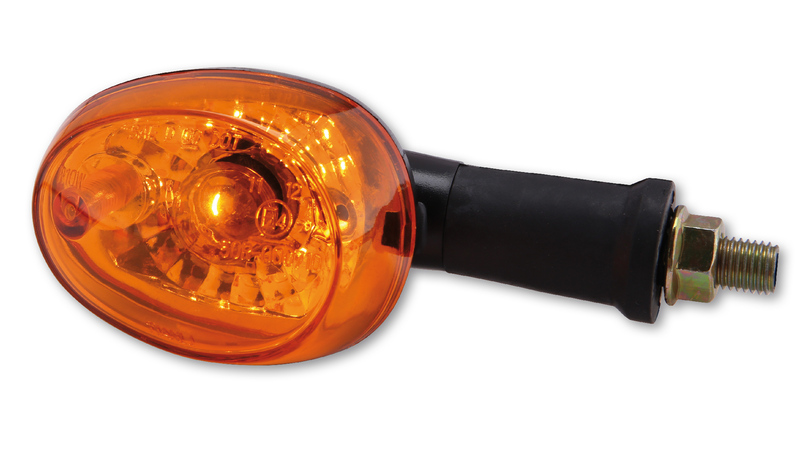 HIGHSIDER Smart Schwarz/Orange Lampindikator Hus Svart / Lens Orange (Par), Fram och Bak Figur 5