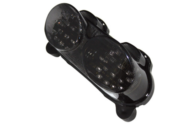 HIGHSIDER smart LED Baklykta Svart Kawasaki Style, E-godkänd (1st) Figur 2