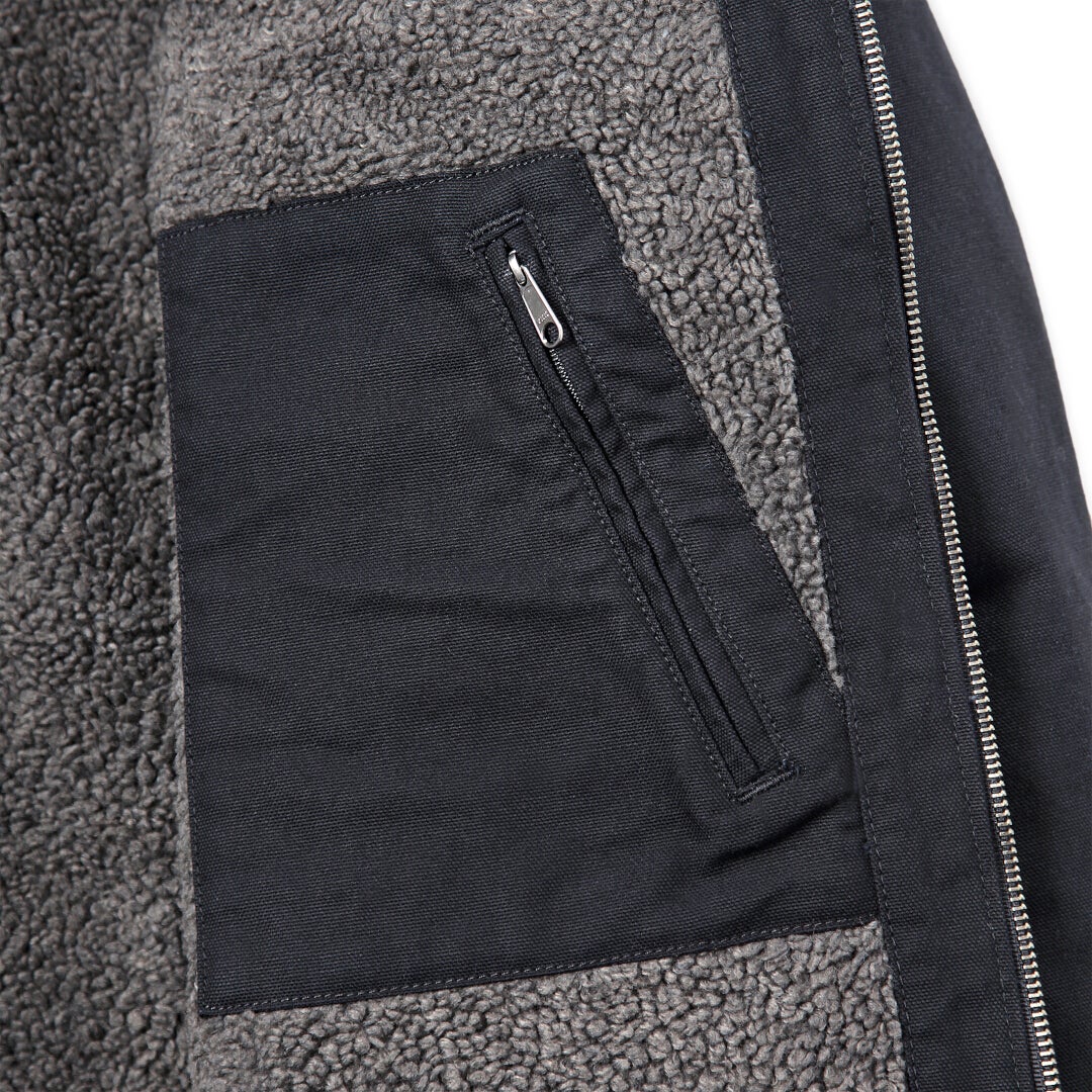 Carhartt Relaxed Fit Washed Duck Sherpa Lined Giacca nero XL Figura 3