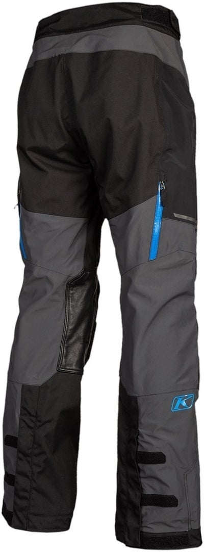 Klim Traverse Gore-Tex Motorcykel tekstil bukser grå/sort/blå Long 32 Figur 2