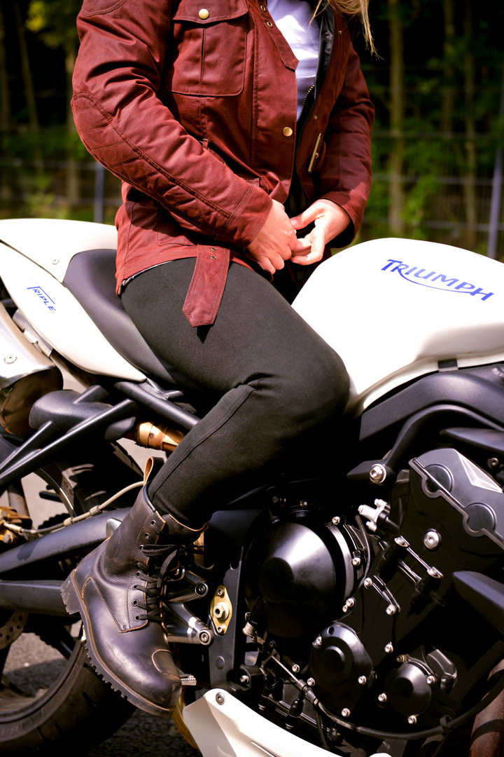 Oxford Super Motorcykel Leggins Sort 22 Lang Figur 6