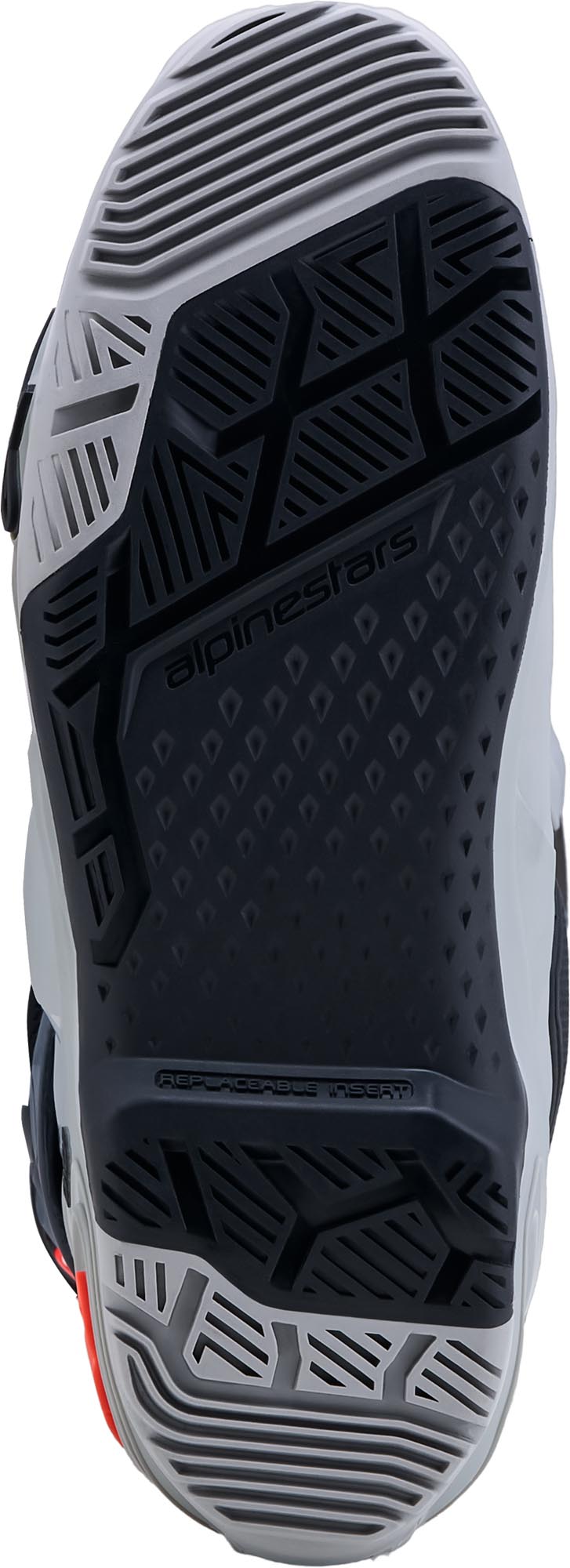 Alpinestars Tech 10 Enduro Motocross Boots grey/red 9 Figure 2