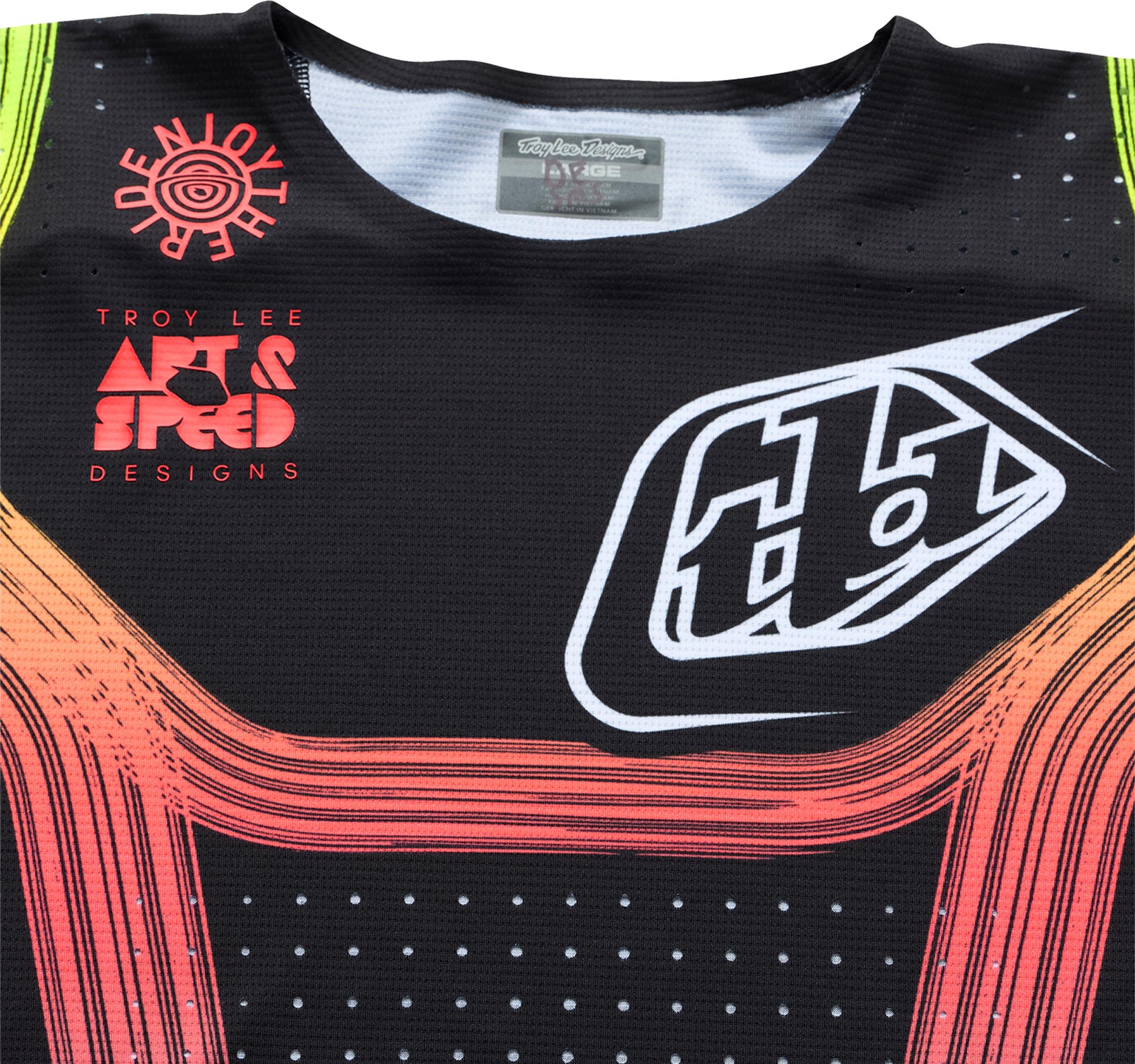 Troy Lee Designs SE Pro Stripes Maglia Motocross nero/multicolore M Figura 3