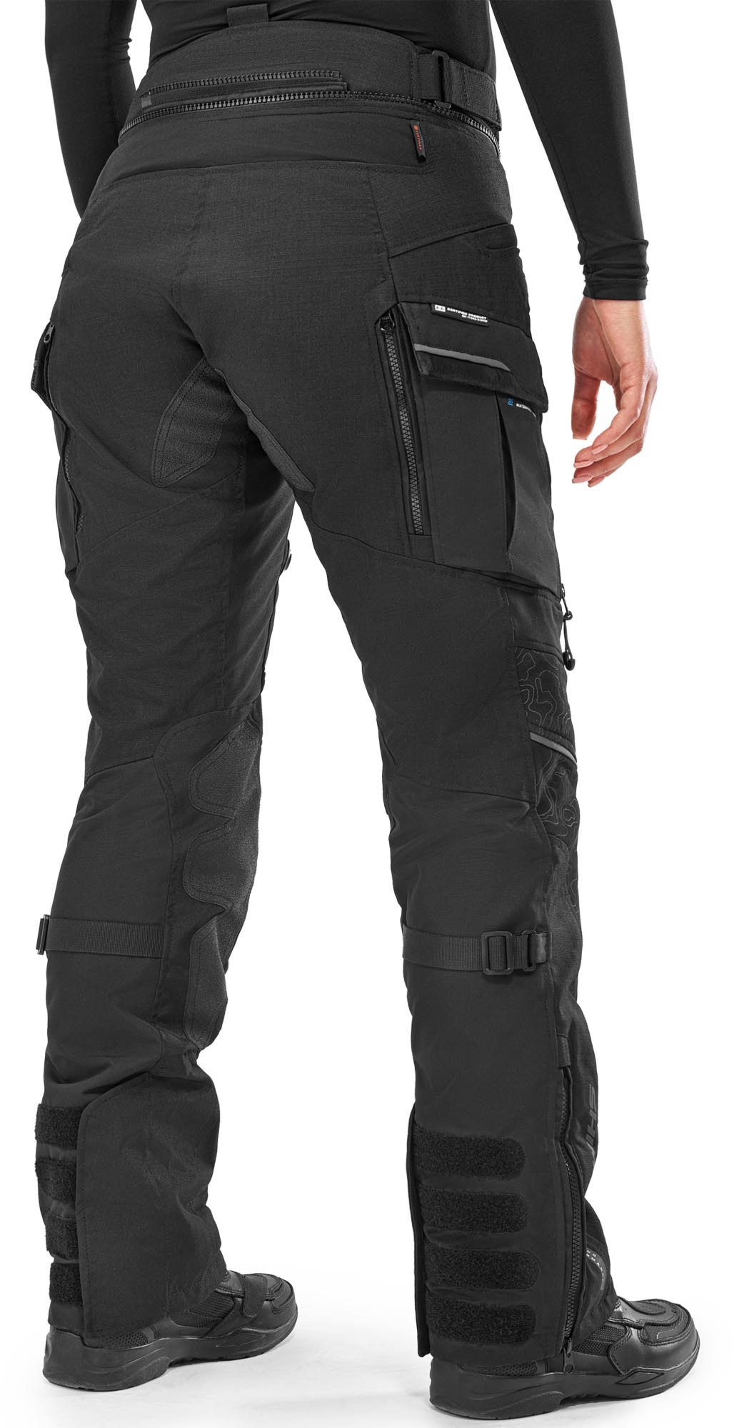 SHIMA Tracker Pantalon textile moto pour dames noir M Figure 5