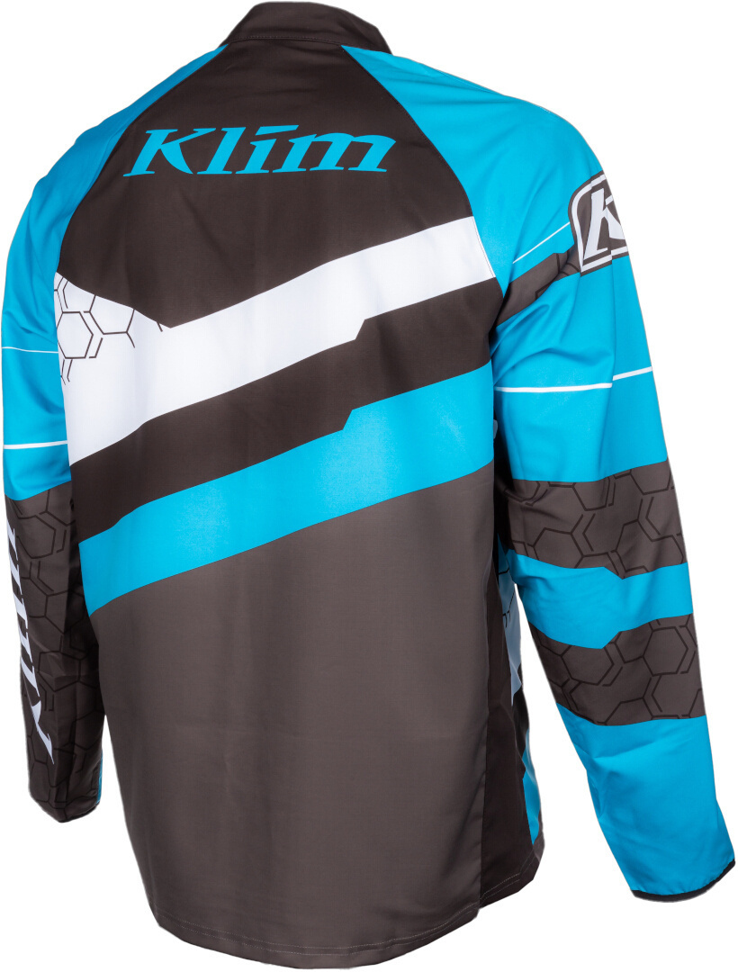 Klim Revolt Pull Motocross bleu/gris XL Figure 6