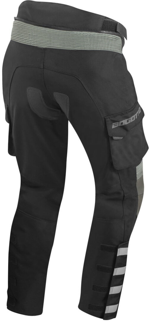 Bogotto Explorer-Z imperméable Moto Cuir/Textile Pantalon noir/vert L Figure 2