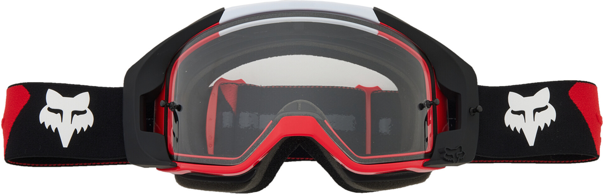FOX Vue Core Ochelari de motocross Negru/Alb/Roșu Figura 1
