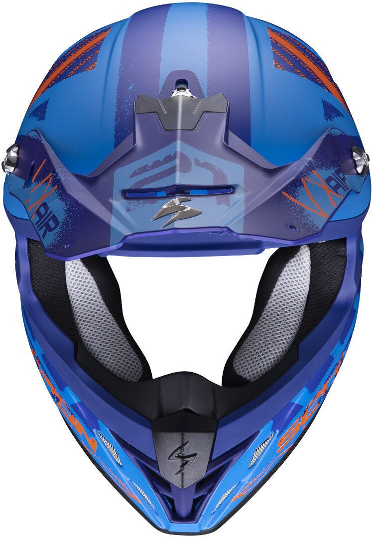 Scorpion VX-21 Air Urba Casco Motocross blu/arancione S (55/56) Figura 3