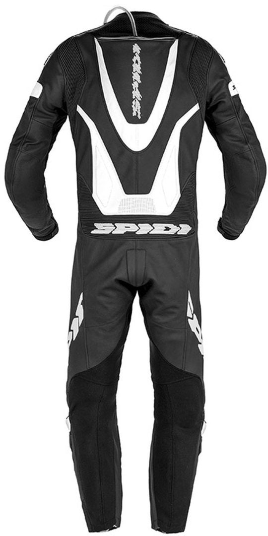 Spidi Laser Pro One Piece Perforated Motorcycle Leather Suit black/white 56 Figure 2