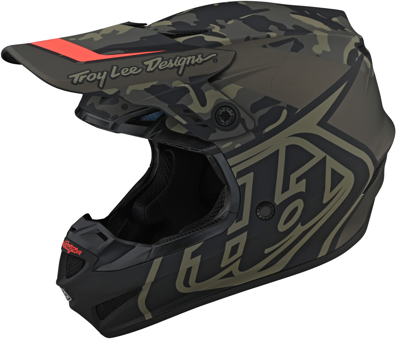 Troy Lee Designs GP Overload Camo Cască de motocross Articolul principal Figura 1