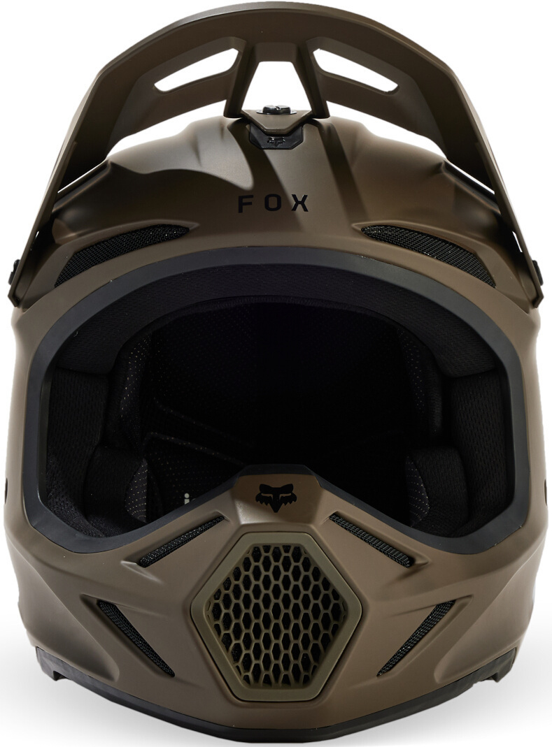FOX V3 Solid MIPS Capacete de Motocross marrom mate M (57/58) Figura 3