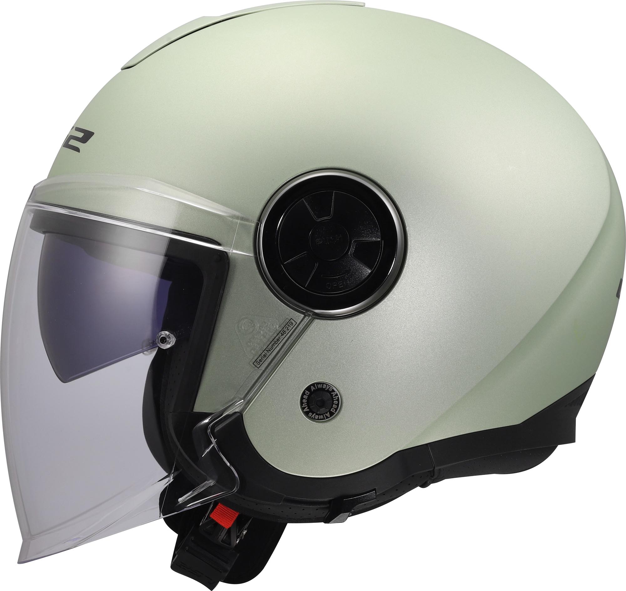 LS2 OF620 Classy Solid Casque jet Gris clair XXXL (65/66) Figure 2