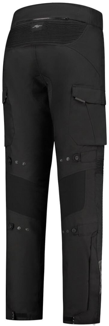 Rusty Stitches Cliff Pantalon textile de moto imperméable noir 3XL Figure 2