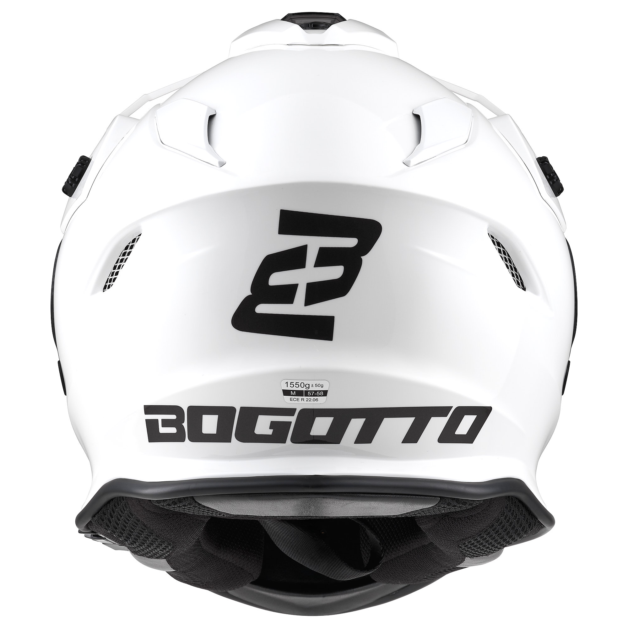 Bogotto H331 Enduro Helmet white M (57/58) Figure 6