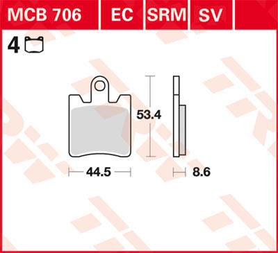 TRW Lucas MCB706SV Figura 1