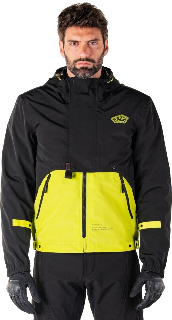 Alpinestars Mootant WP waterproof Motorcycle Textile Jacket black/yellow 4XL Figure 3