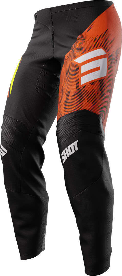 Shot Draw Kid Matrix Motocross bukser sort/orange 6/7 Figur 1