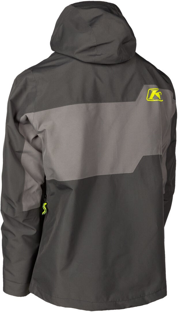 Klim Powerxross 2022 스노모빌 재킷 짙은 회색/연한 회색 3XL 그림 2