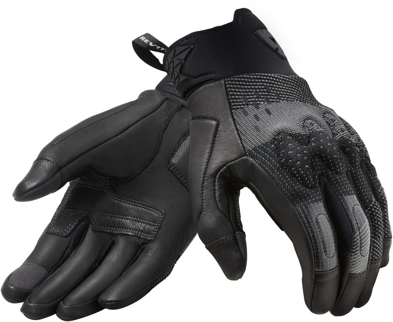 Revit Kinetic Motorcykelhandskar svart/antracit XS Figur 1