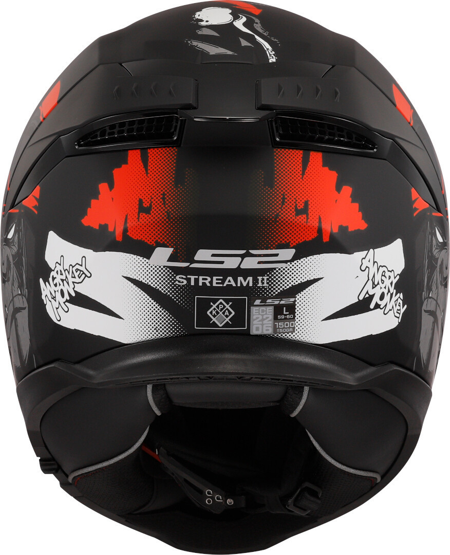 LS2 FF808 Stream II Angry Monkey Casco XXS (51/52) Figura 8