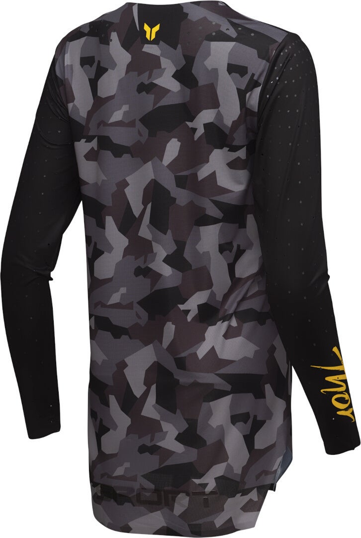 Side view of Thor Sportmode Shadow Ladies Motocross Jersey