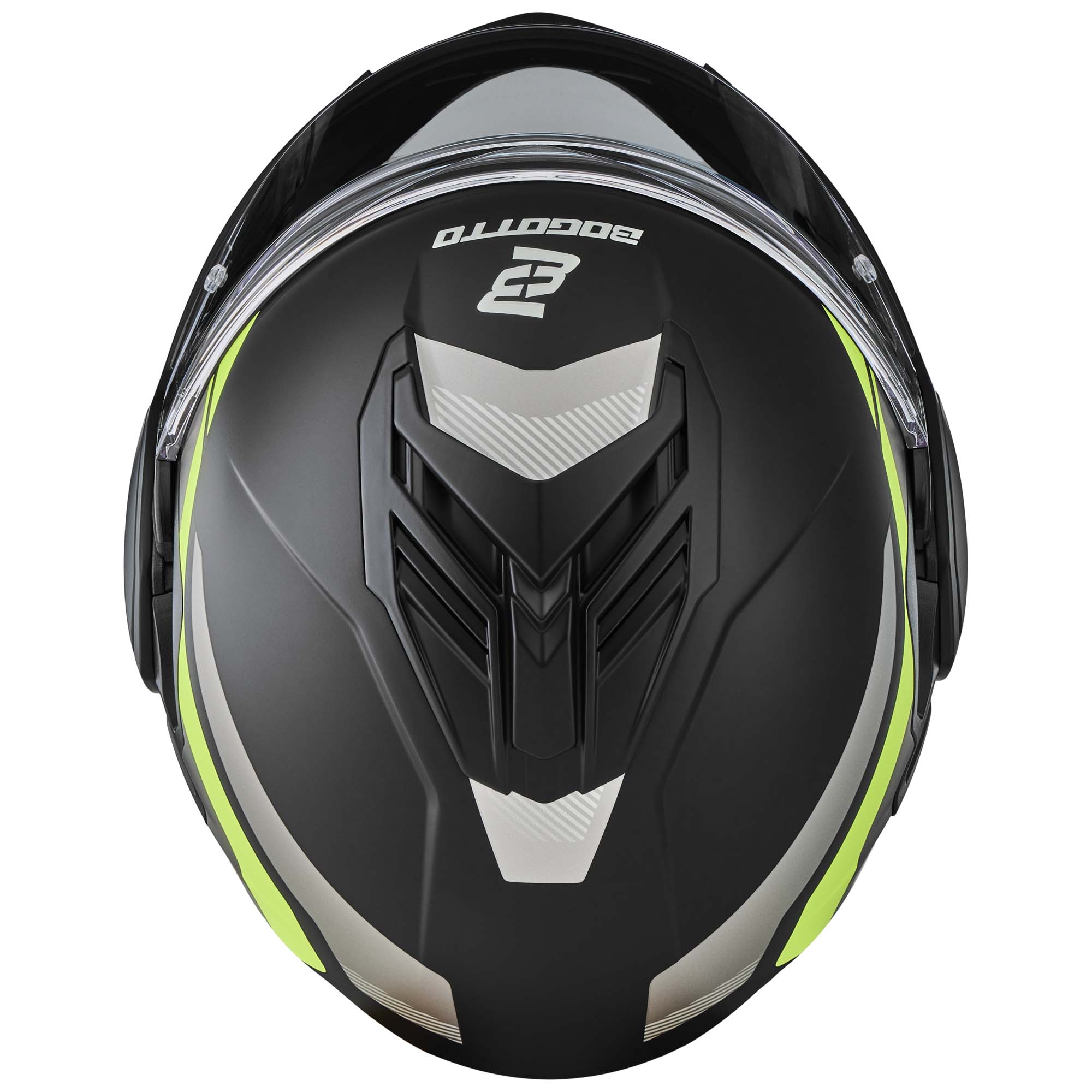 Bogotto FS-X600 Atyr Cască Negru mat/gri/galben M Figura 6
