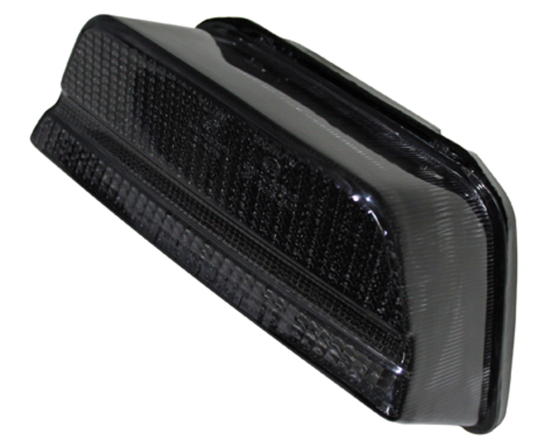 HIGHSIDER smart LED Baklykta Svart Kawasaki Style, E-godkänd (1st) Figur 1