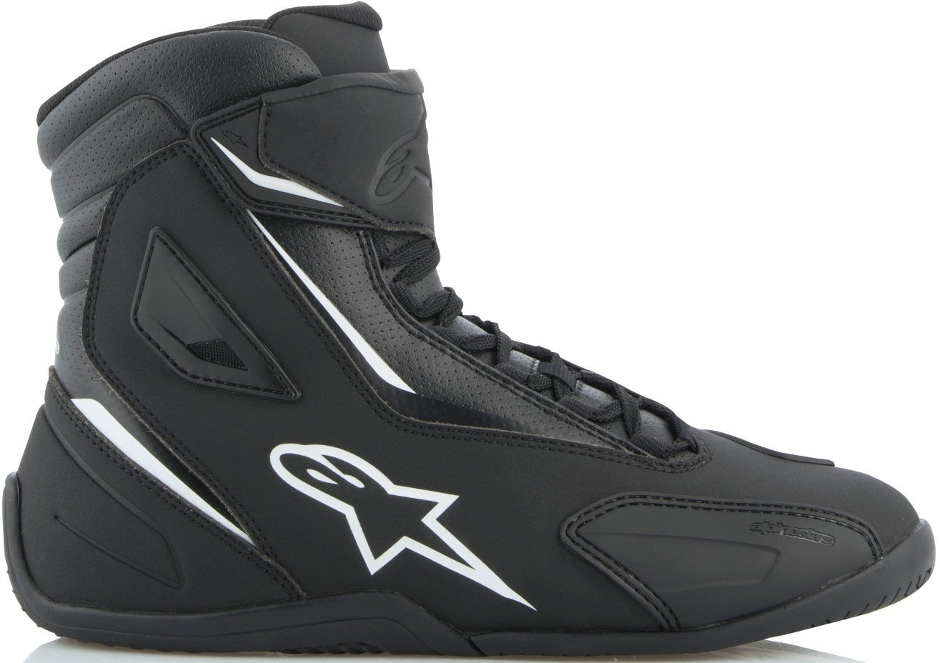 Alpinestars Fastback 2 Motorcykel sko Sort/hvid 12,5 (46) Figur 2