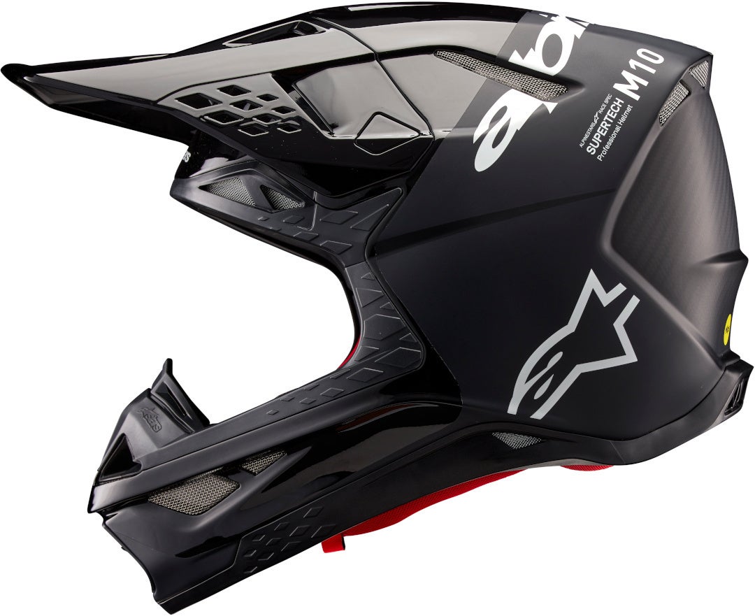 Alpinestars Supertech S-M10 Flood 2024 Motocross hjelm sort/grå M (57/58) Figur 5
