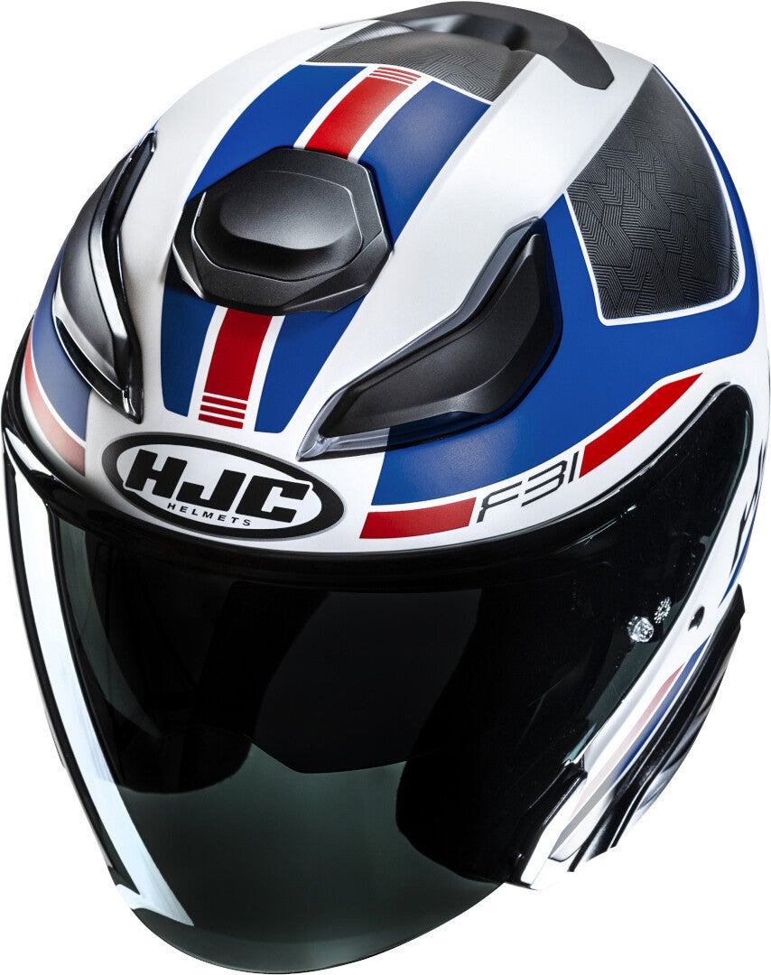 Side view of HJC F31 Ceron Jet helmet