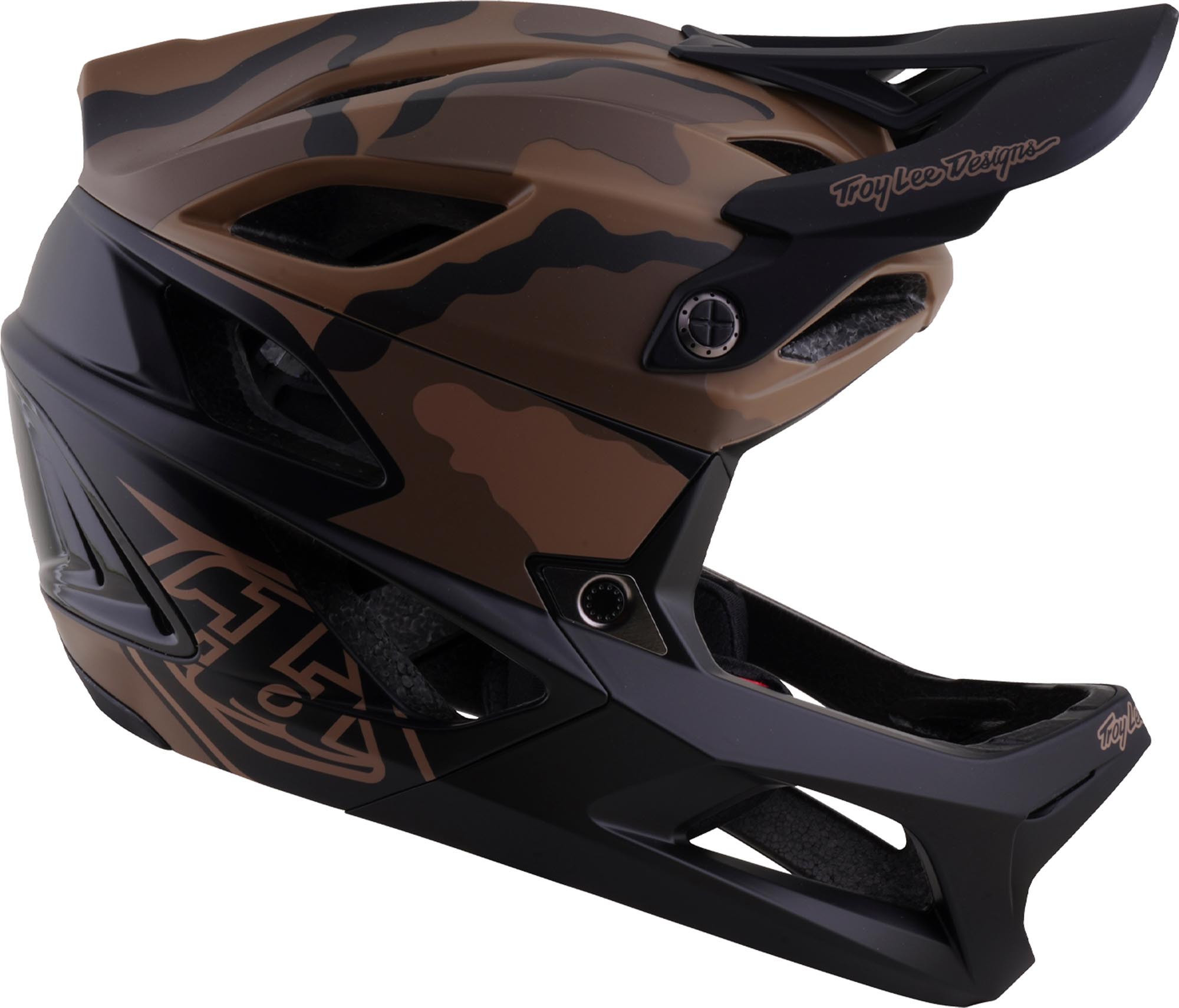 Troy Lee Designs Stage 2 MIPS Split Enduro MTB sisak Sötétbarna/álcázó M-L (57/59) 3. ábra