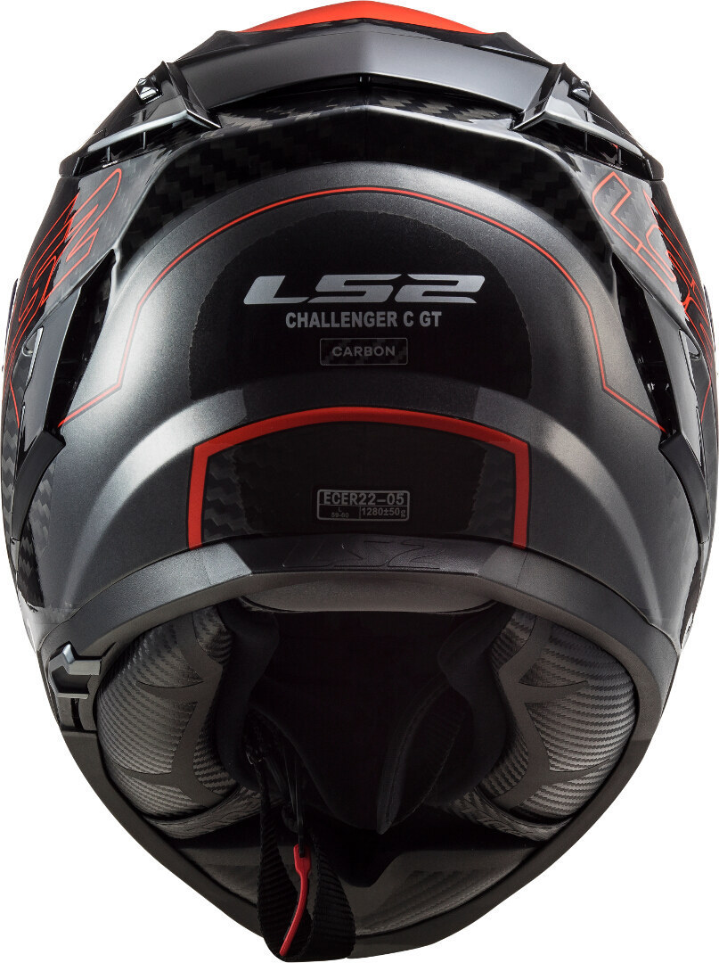LS2 FF327 Challenger Fold Carbon Helm rot XL (61/62) Abbildung 3