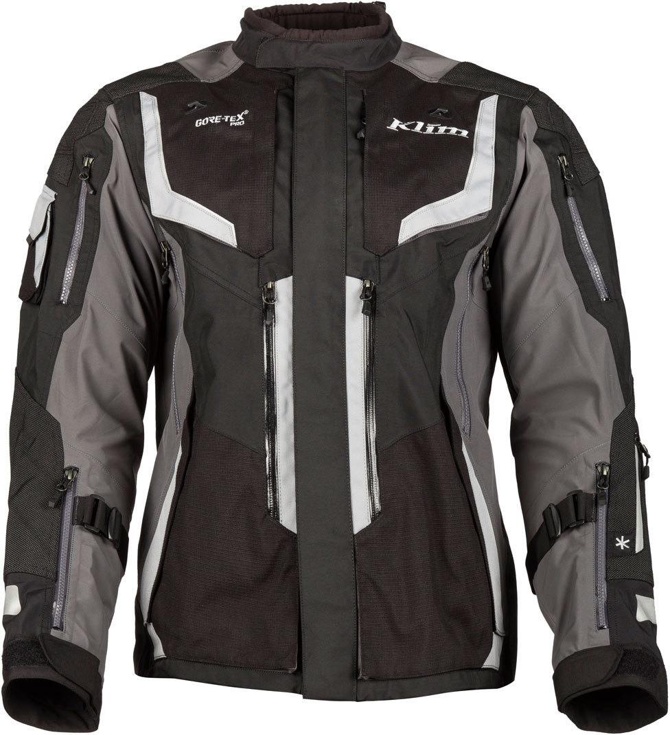 Klim Badlands Pro Motorcycle Textile Jacket dark grey M Figure 2