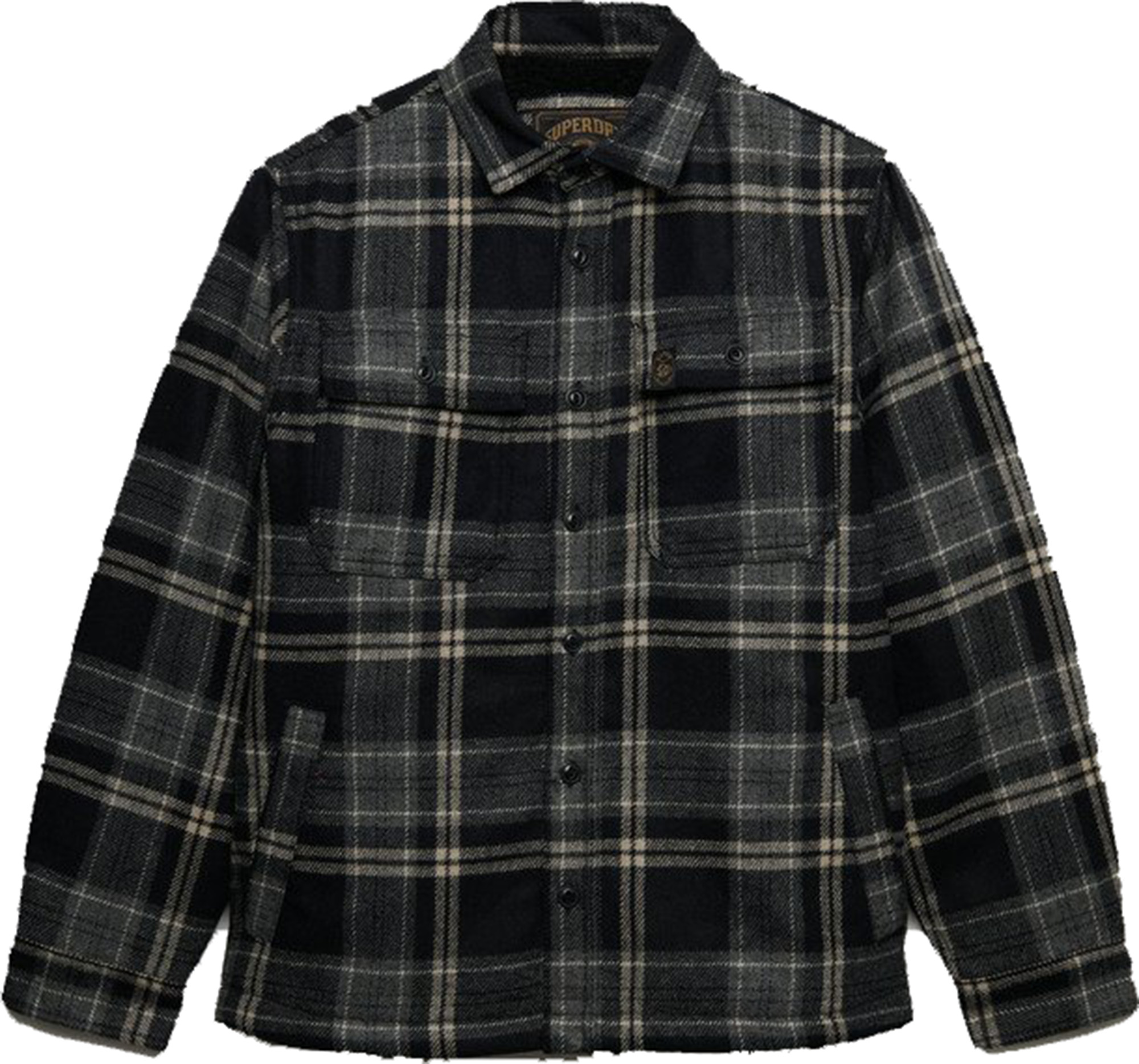 Superdry & Co Miller Päällyspaita musta XL Kuva 1