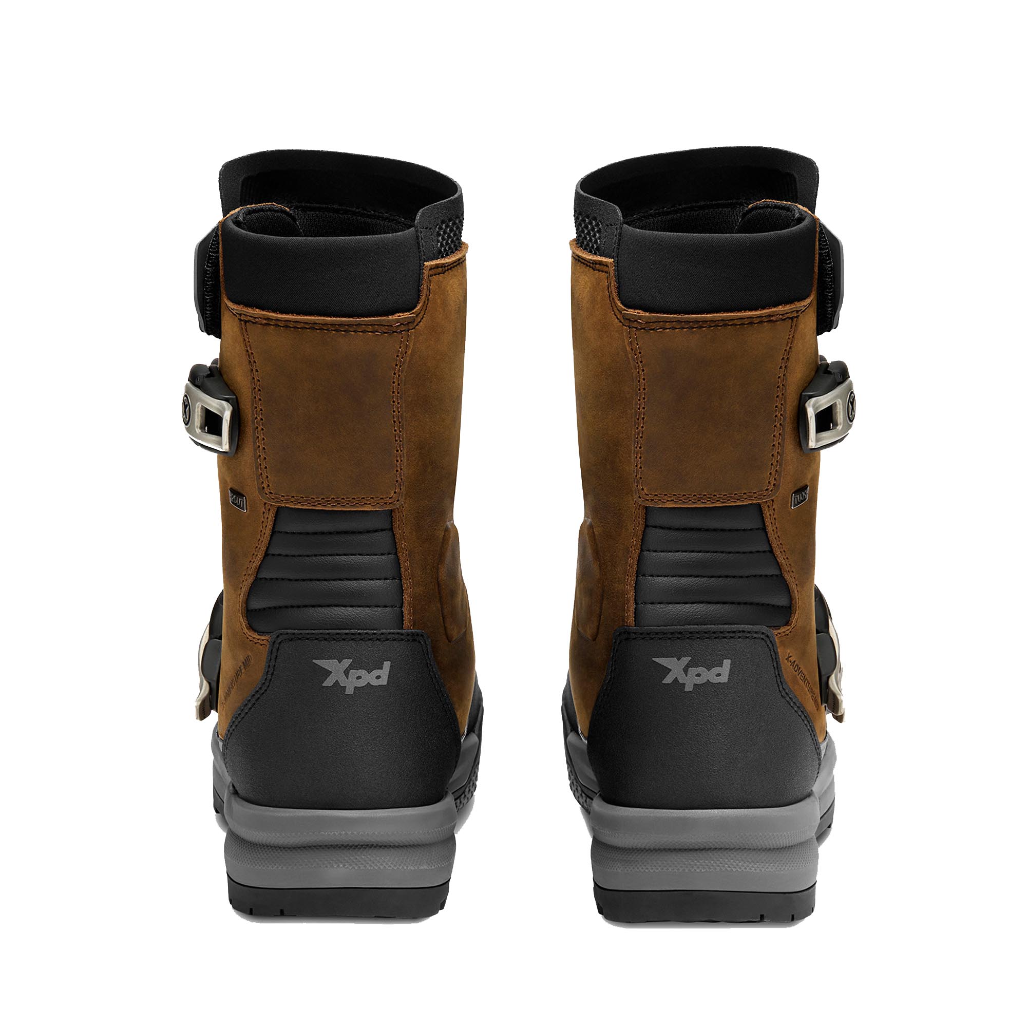 XPD X-Adventure Mid H2Out Bottes de moto imperméables Marron 42 Figure 5
