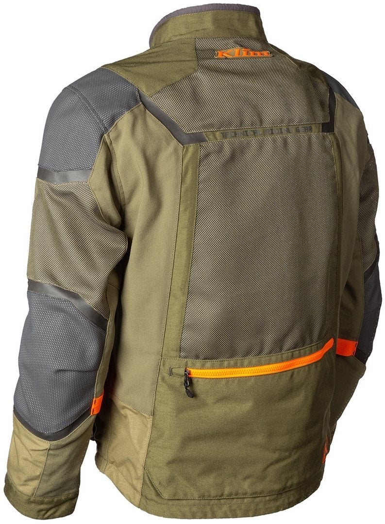 Klim Baja S4 Motorcycle Textile Jacket green/grey XXL Figure 2