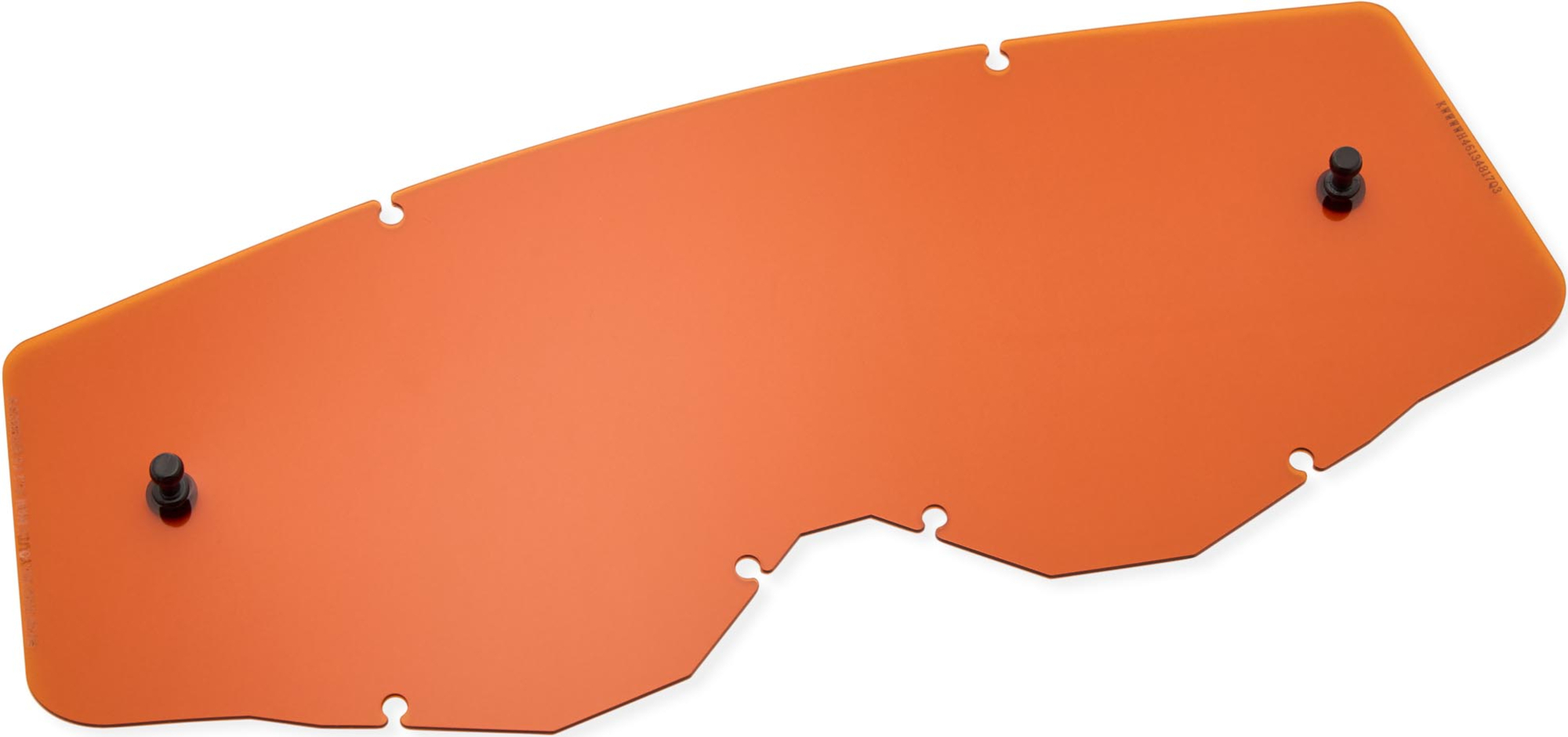 FOX Main Lexan Youth Replacement Lens orange Figure 1