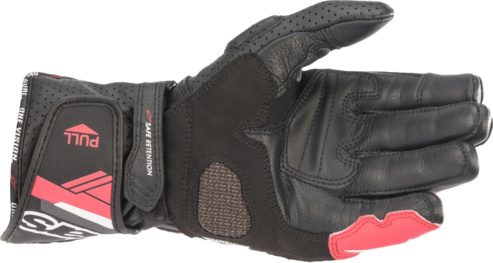 Alpinestars Stella SP-8 V3 Mănuși pentru motociclete pentru doamne Negru/roz XS Figura 2