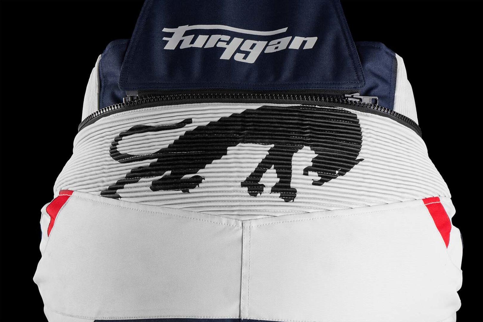 Furygan Killington Motorcycle Textile Pants blue/white/red 4XL Figure 7