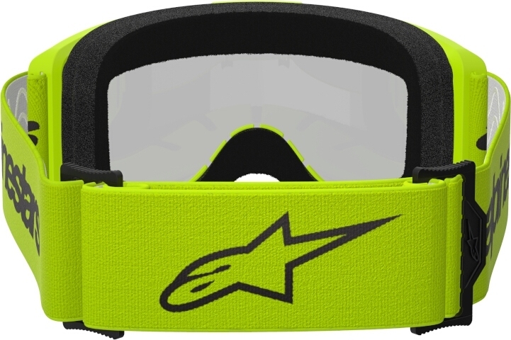 Alpinestars Vision 3 Wordmark Mirror Ochelari de motocross galben Figura 4