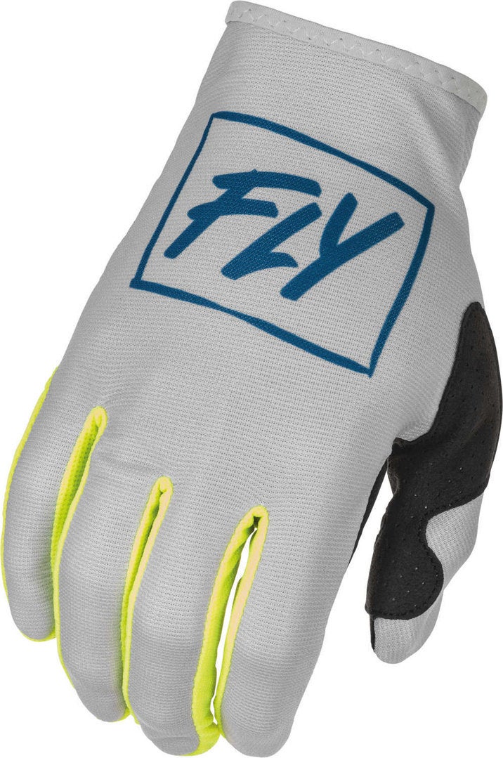 Fly Racing Lite Motocross handsker grå/gul 13 (3XL) Figur 1