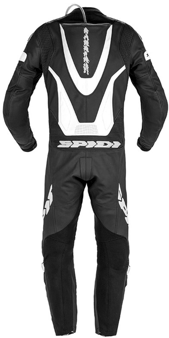 Spidi Laser Pro One Piece Perforated Motorcycle Leather Suit black/white 52 Figure 2
