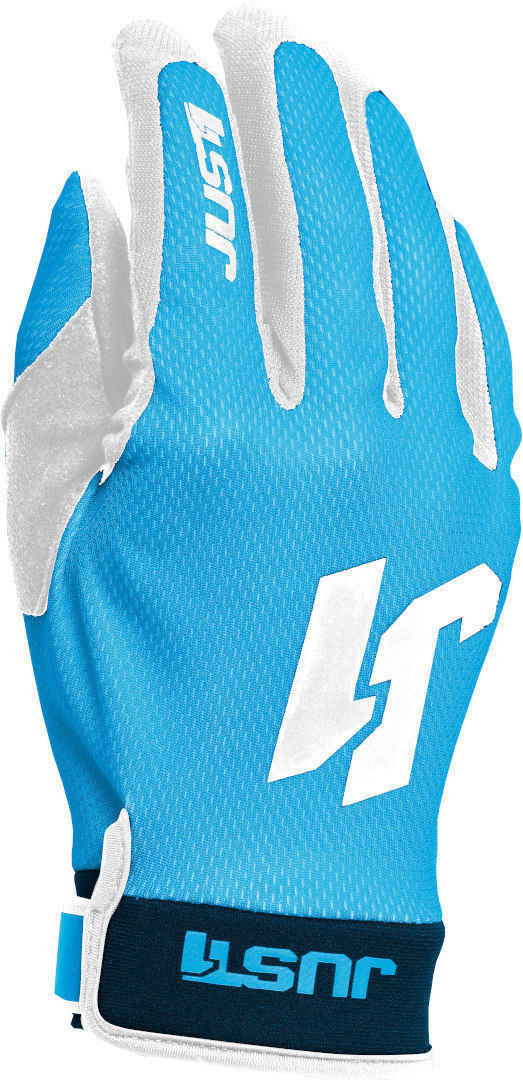 Just1 J-Flex Motocross handskar Blå/vit XS Figur 1