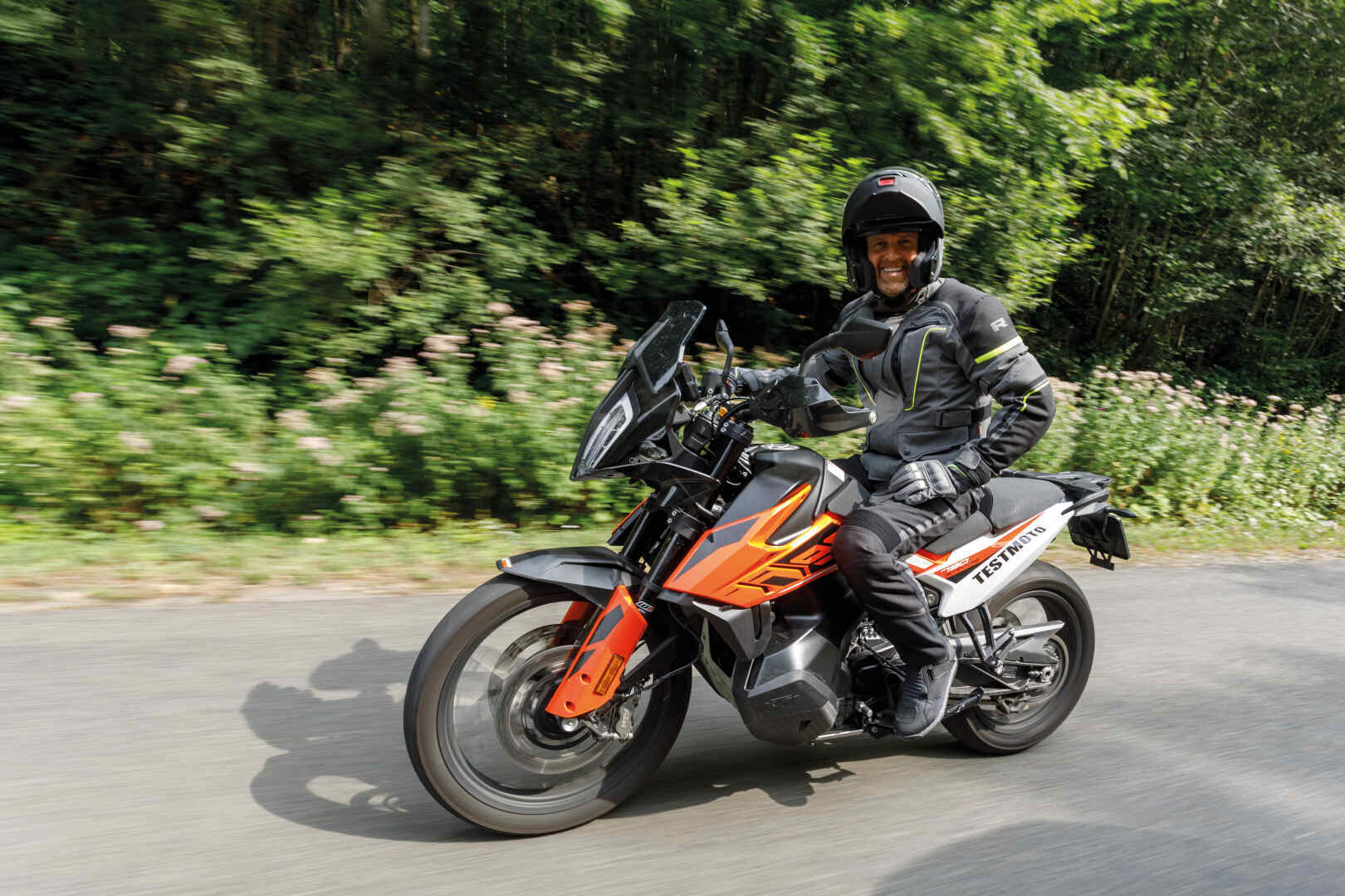 Richa Infinity 2 Pro Motorrad Textiljacke grau/schwarz/gelb 6XL Abbildung 3