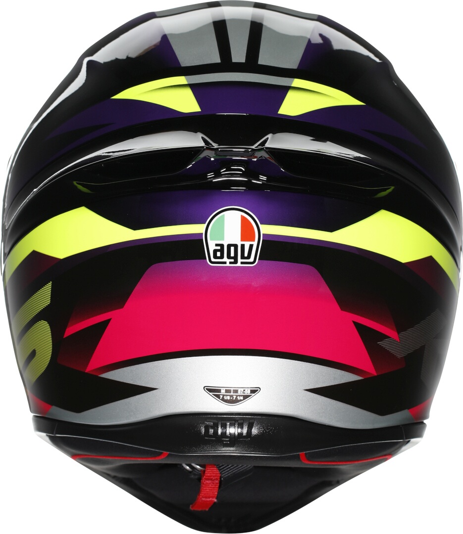 AGV K1 S Fastlap 2.0 Casque noir/violet S (55/56) Figure 5