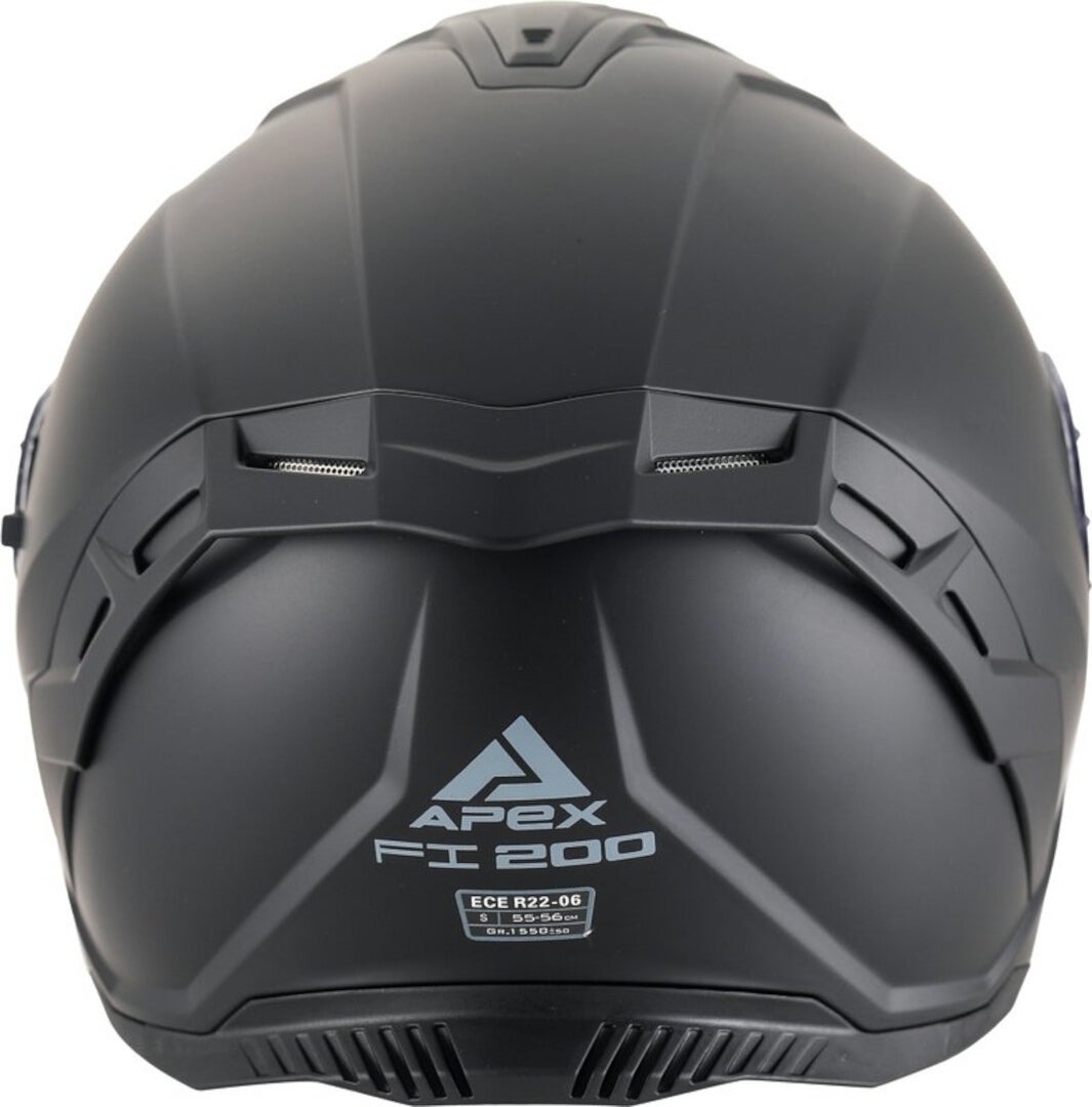 APEX FI200 Casco nero opaco XL (61/62) Figura 2