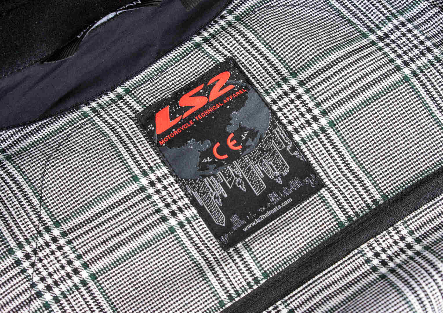 LS2 Bullet waterproof Motorcycle Textile Jacket black L Figure 14